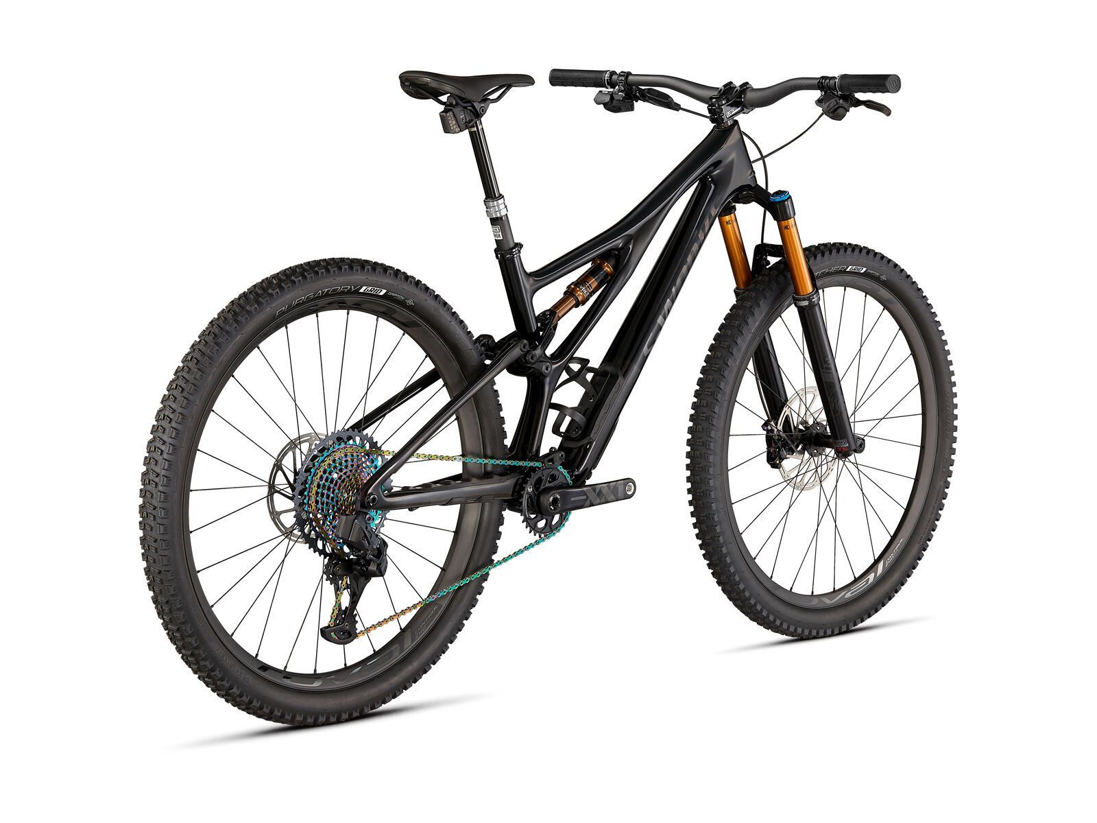 Specialized S-Works Stumpjumper, black/carbon - Bild 3