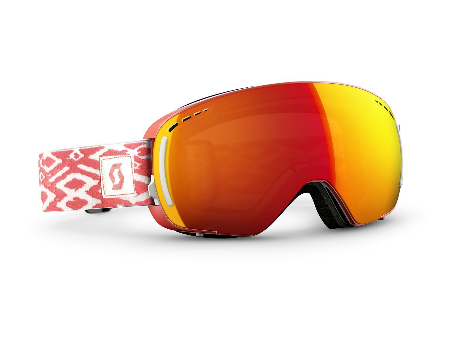 Scott LCG Compact + Spare Lens, coral pink/red chrome - Bild 1