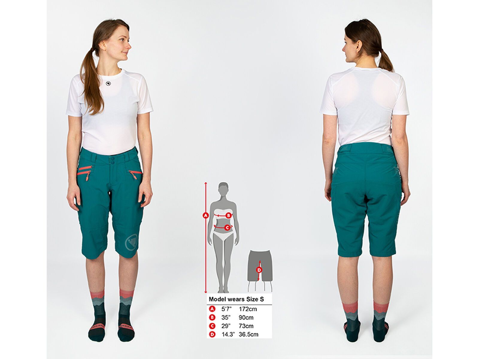 Endura Damen SingleTrack Short II, blaubeere - Bild 10