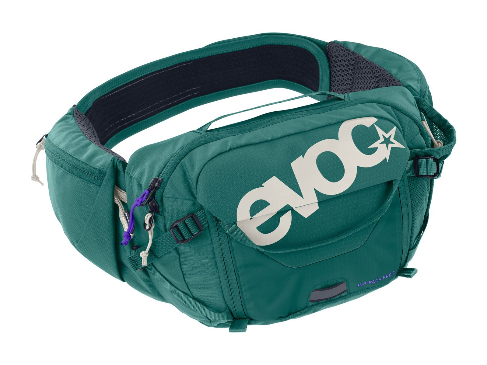 Evoc Hip Pack Pro 3 + Hydration Bladder 1,5, bottle green - Bild 2
