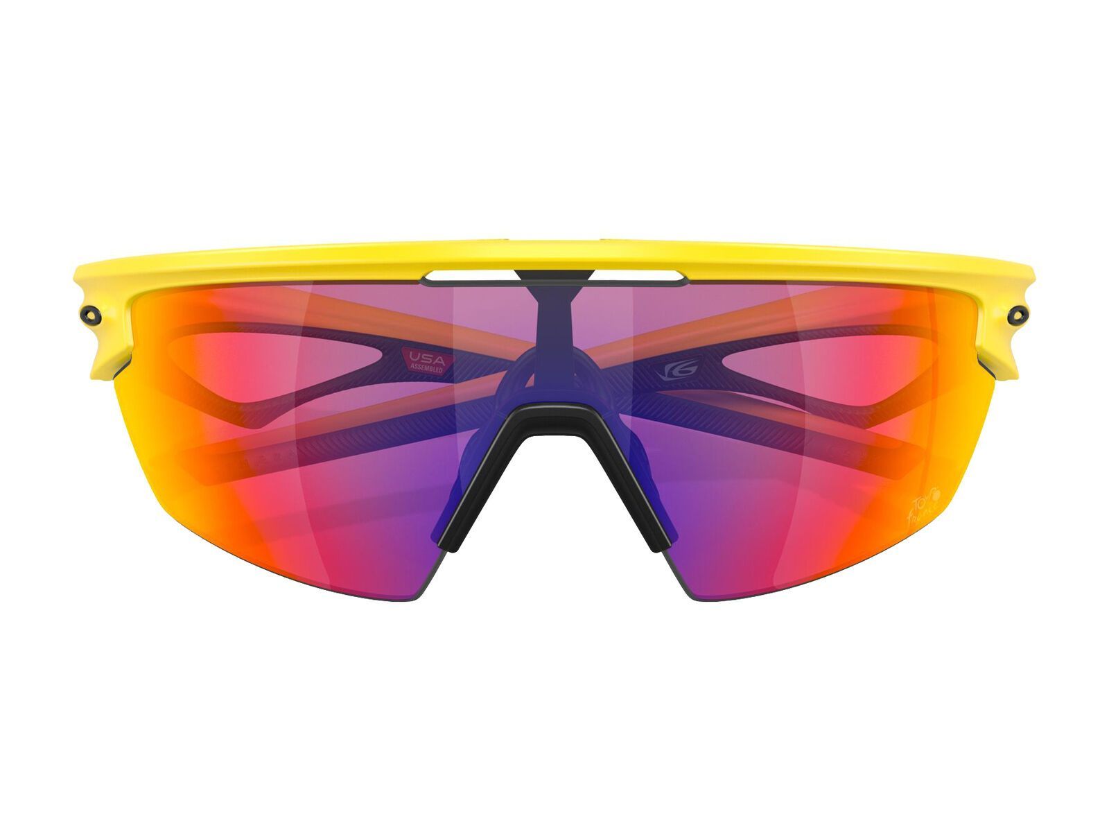 Oakley Sphaera 2024 Tour De France, Prizm Road / matte yellow - Bild 5