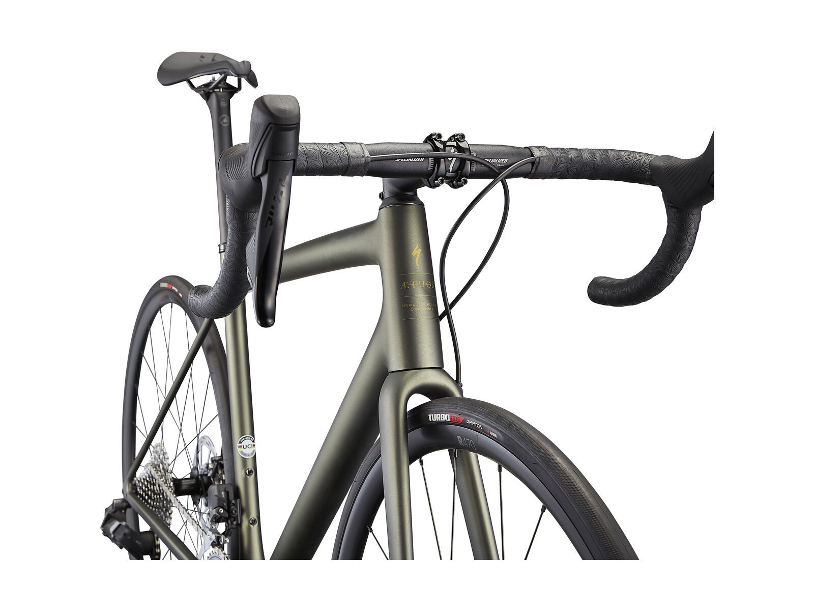 Specialized Aethos Comp, metallic moss/gold/carbon - Bild 4