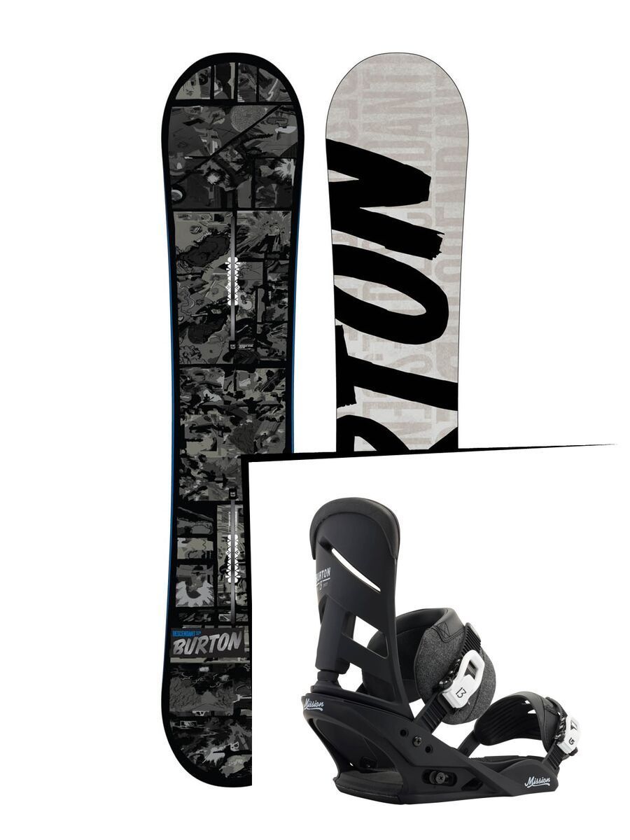 Set: Burton Descendant Wide  +  Mission (1191275S) - Bild 1