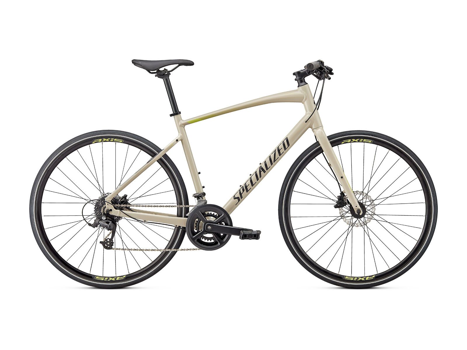 Specialized Sirrus 2.0, gloss white mountains/limestone/satin black reflective - Bild 1