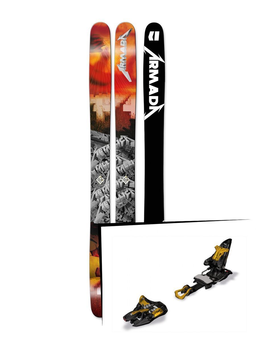 Armada Set: JJ 2.0 Metallica 2016 + Marker Kingpin 10 | BIKER-BOARDER.DE