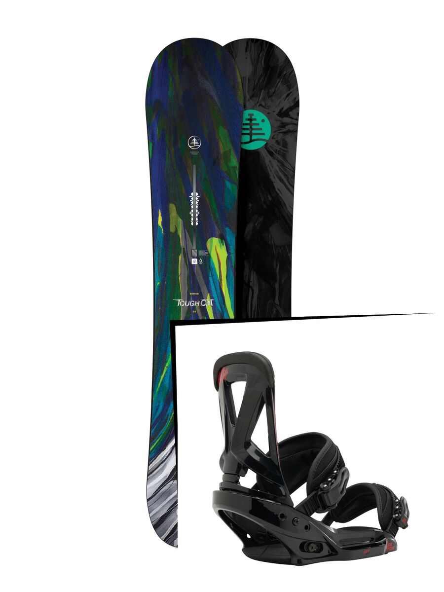 Burton Set: Tough Cat 2016 + Burton Custom EST - Bild 1