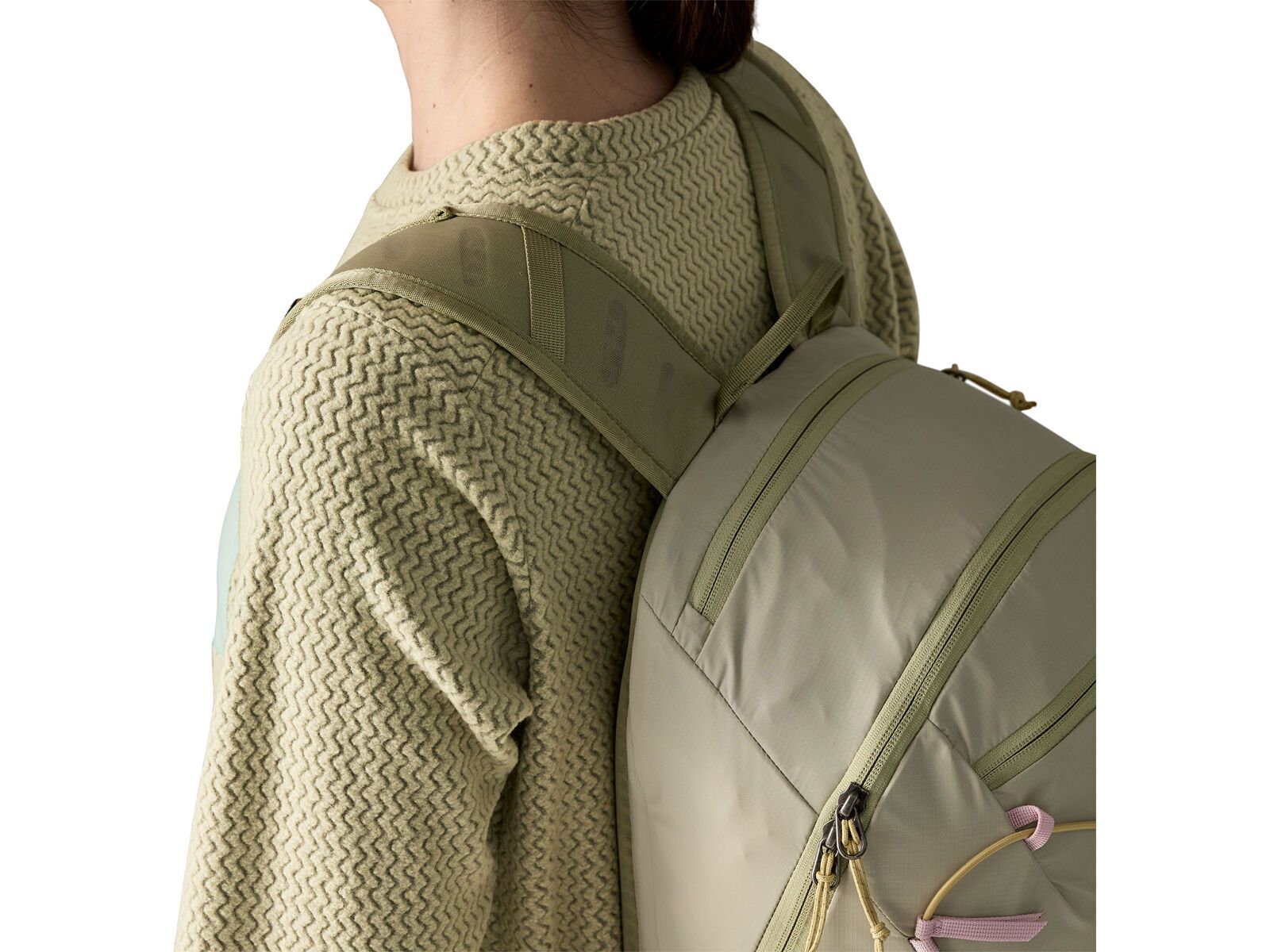 Patagonia Women's R1 Air Crew, weathered stone - Bild 7