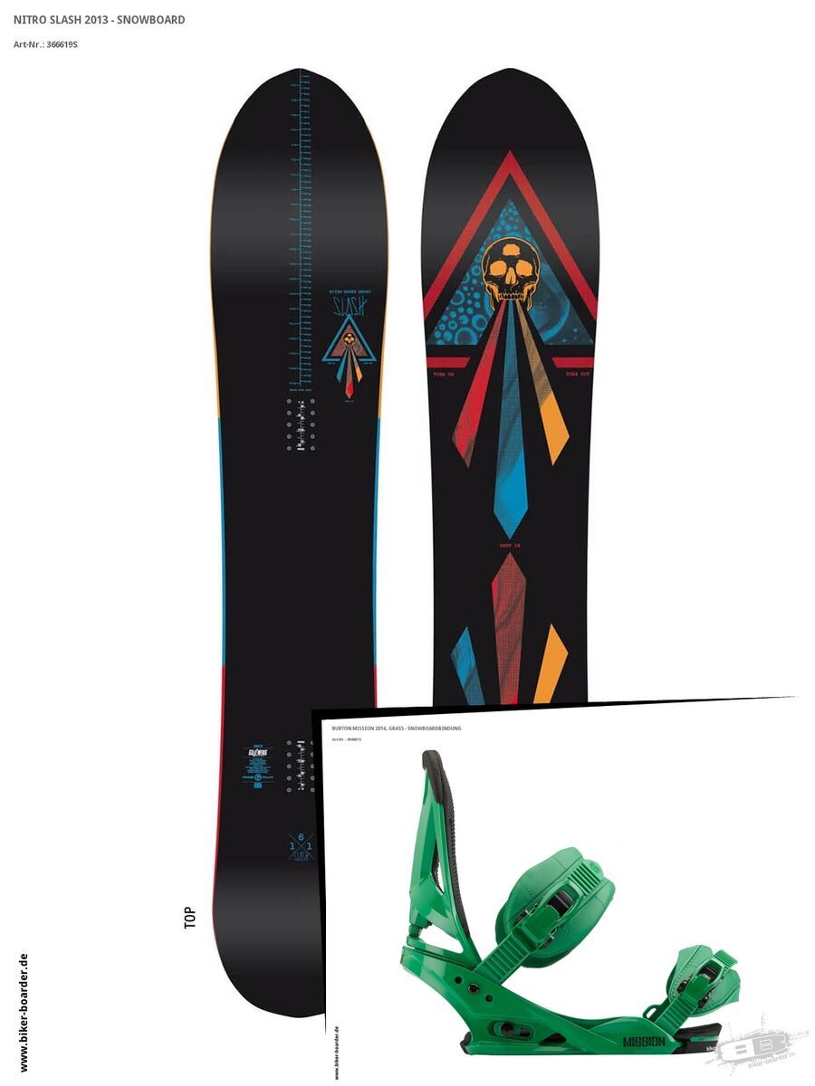 Set: Nitro Slash  + Burton Mission (494001S) - Bild 1