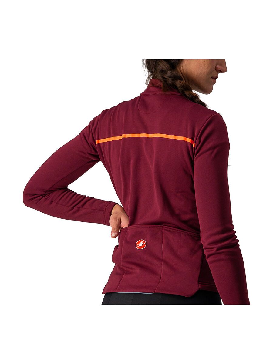 Castelli Sinergia 2 Jersey FZ, bordeaux/brilliant pink - Bild 3