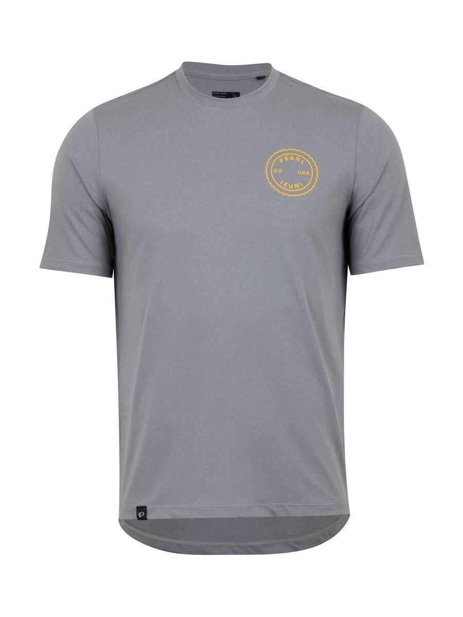 Pearl Izumi Midland Graphic Tee, heather grey road trip - Bild 1