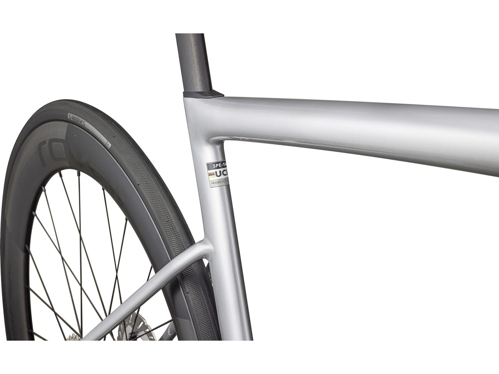 Specialized Tarmac SL8 Pro Shimano Ultegra Di2, liquid silver/satin blue pearl - Bild 6