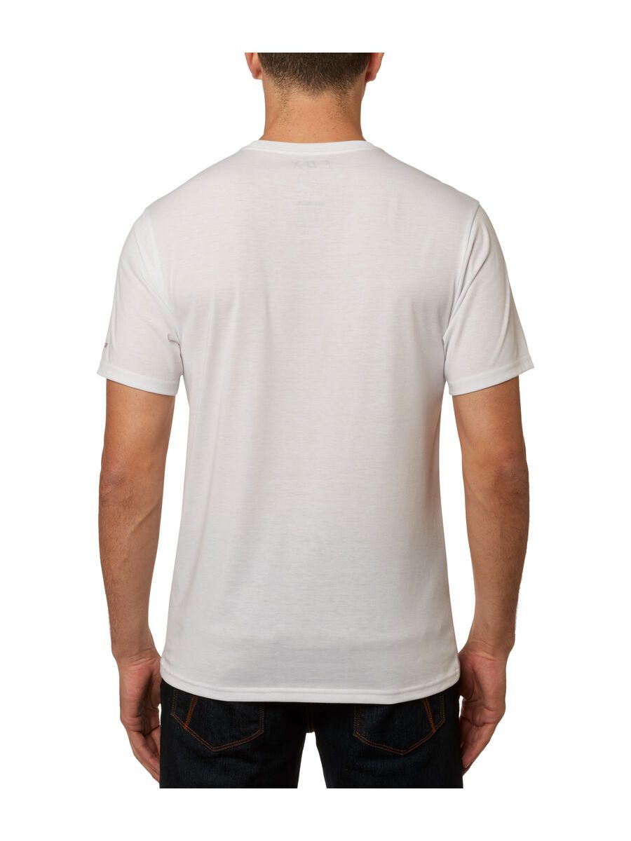 Fox Duel Head Basic Tee, optic white - Bild 4
