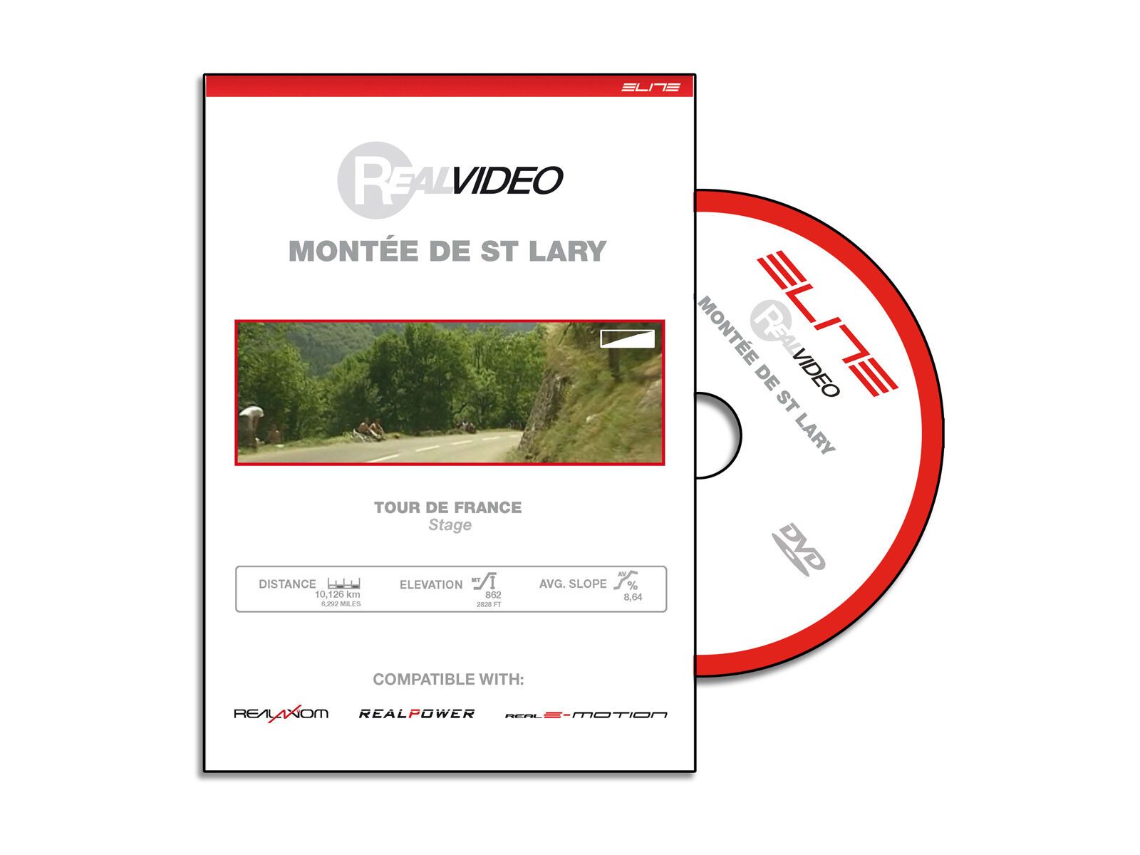 Elite DVD für RealAxiom und RealPower - Monte de St. Lary Soulan TDF - Bild 1