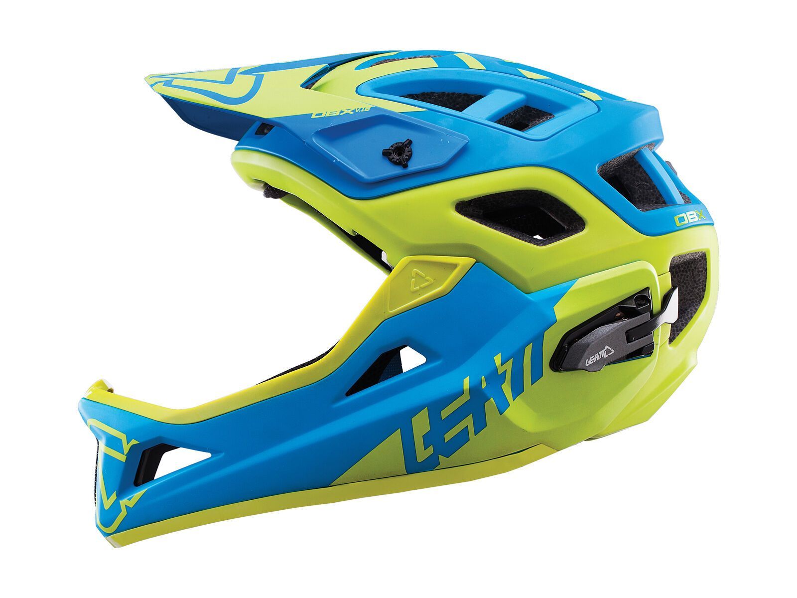 Leatt Helmet DBX 3.0 Enduro V2, blue/lime - Bild 2