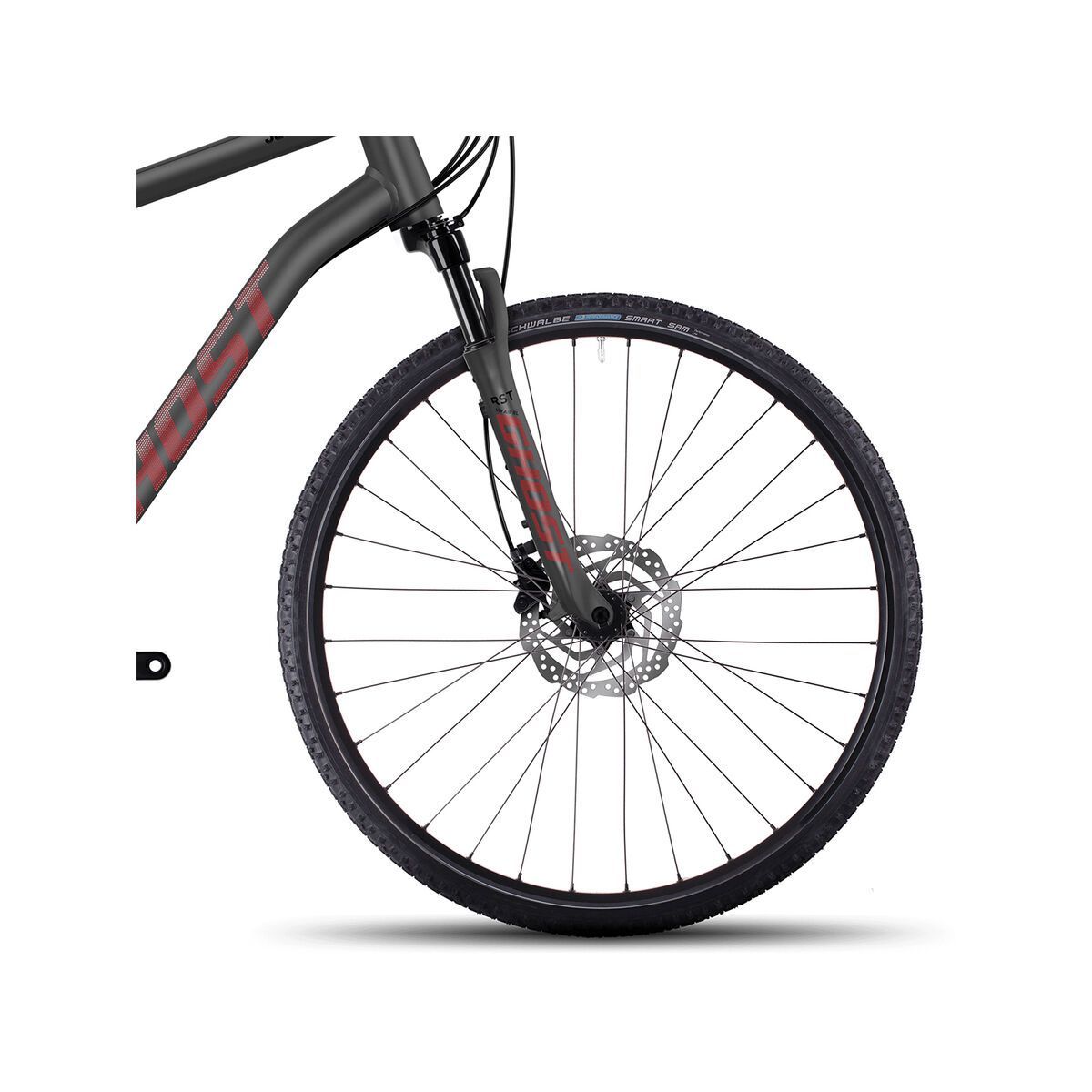 Ghost Square Cross 6, urban grey/neon red/night black - Bild 2