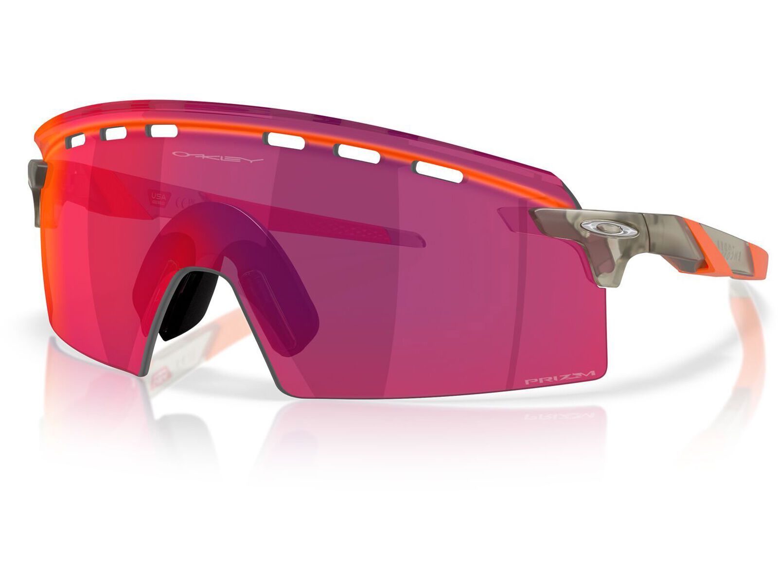 Oakley Encoder Strike Vented, Prizm Road / matte grey ink - Bild 10