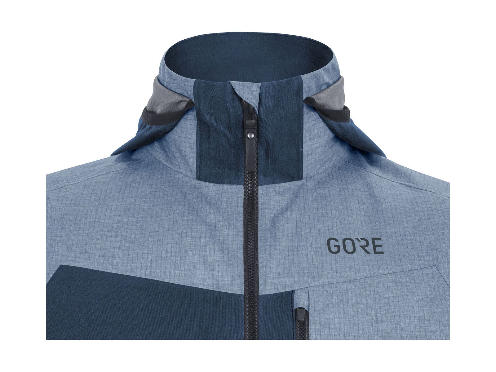 GOREWEAR C5 Gore-Tex Infinium Hybrid Kapuzenjacke, deep water blue - Bild 5