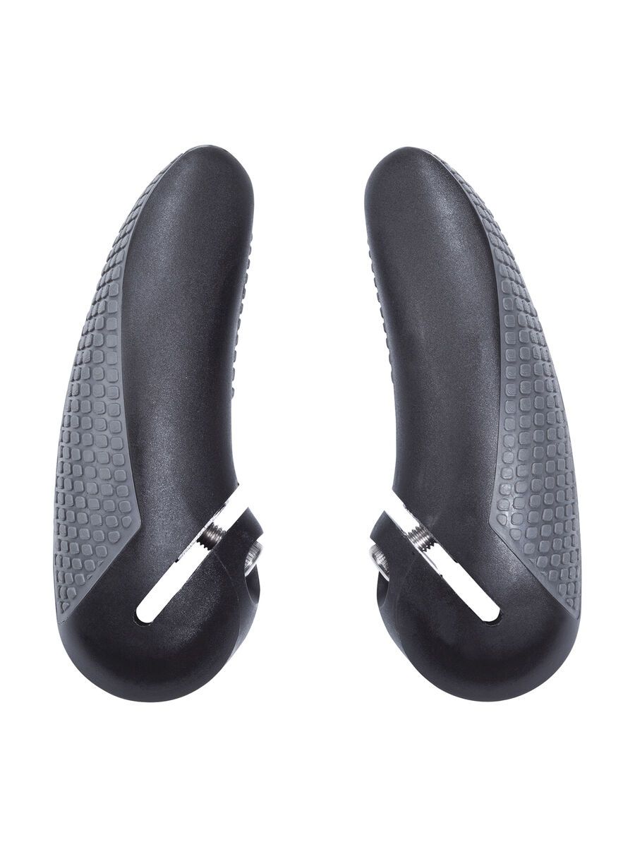 Cube Natural Fit Bar Ends medium, black´n´grey - Bild 1