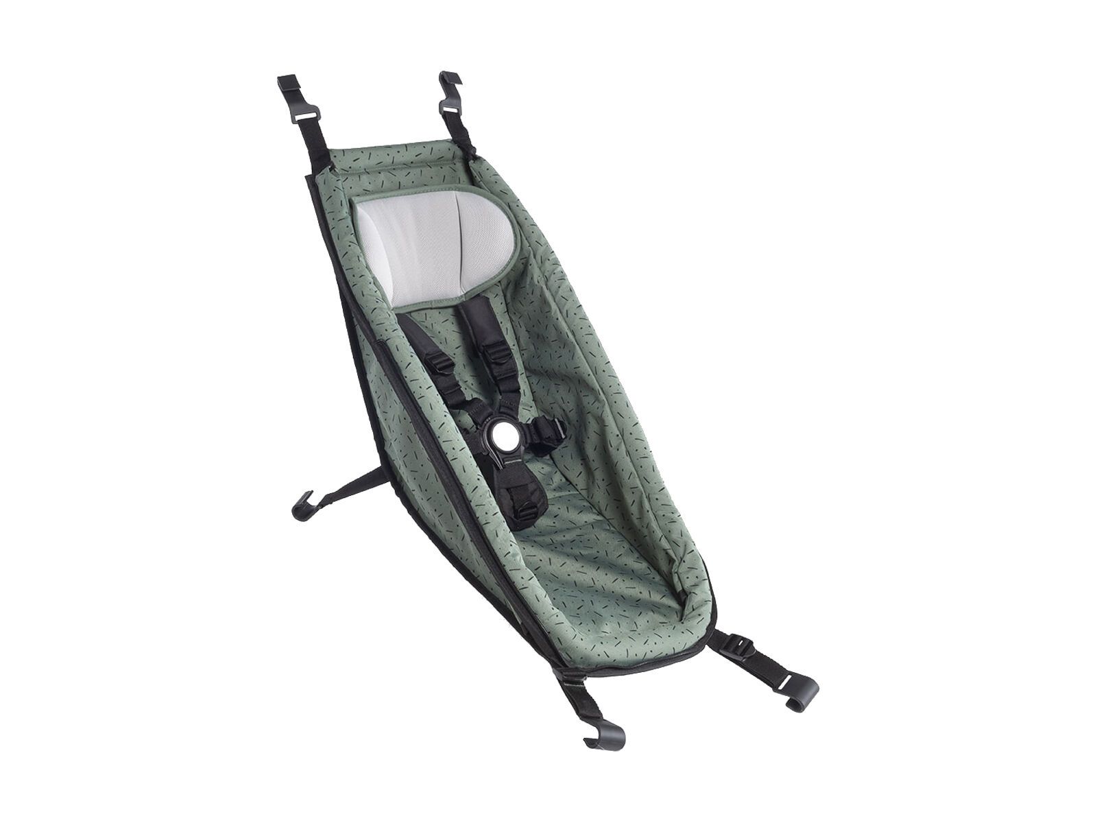 Croozer Babysitz (ab 2014), jungle green/black - Bild 1