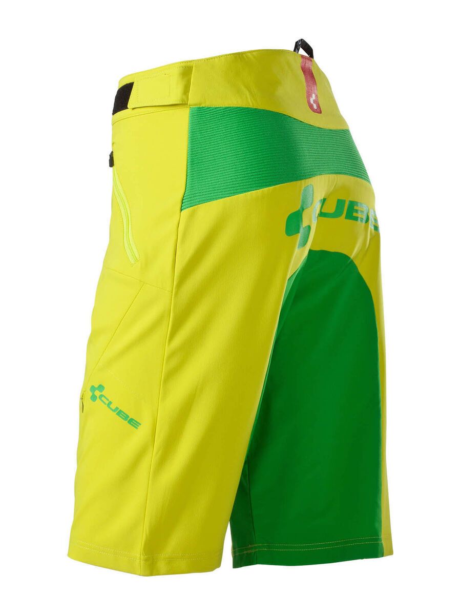 Cube AMS Shorts, lime - Bild 2