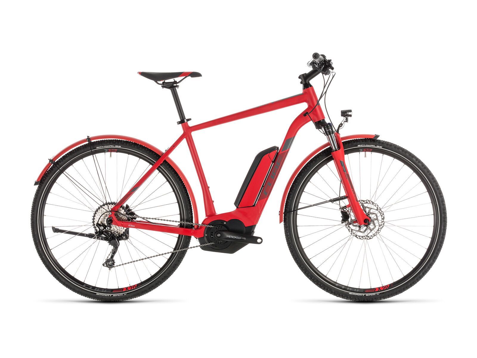 Cube Cross Hybrid Pro Allroad 500, red´n´grey - Bild 1