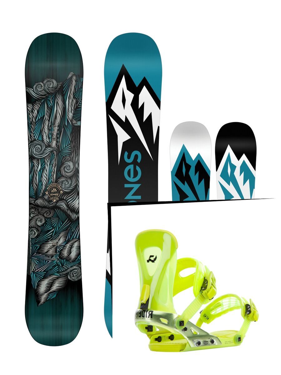 Set: Jones Mountain Twin 2016 + Ride Revolt (1178206S) - Bild 1