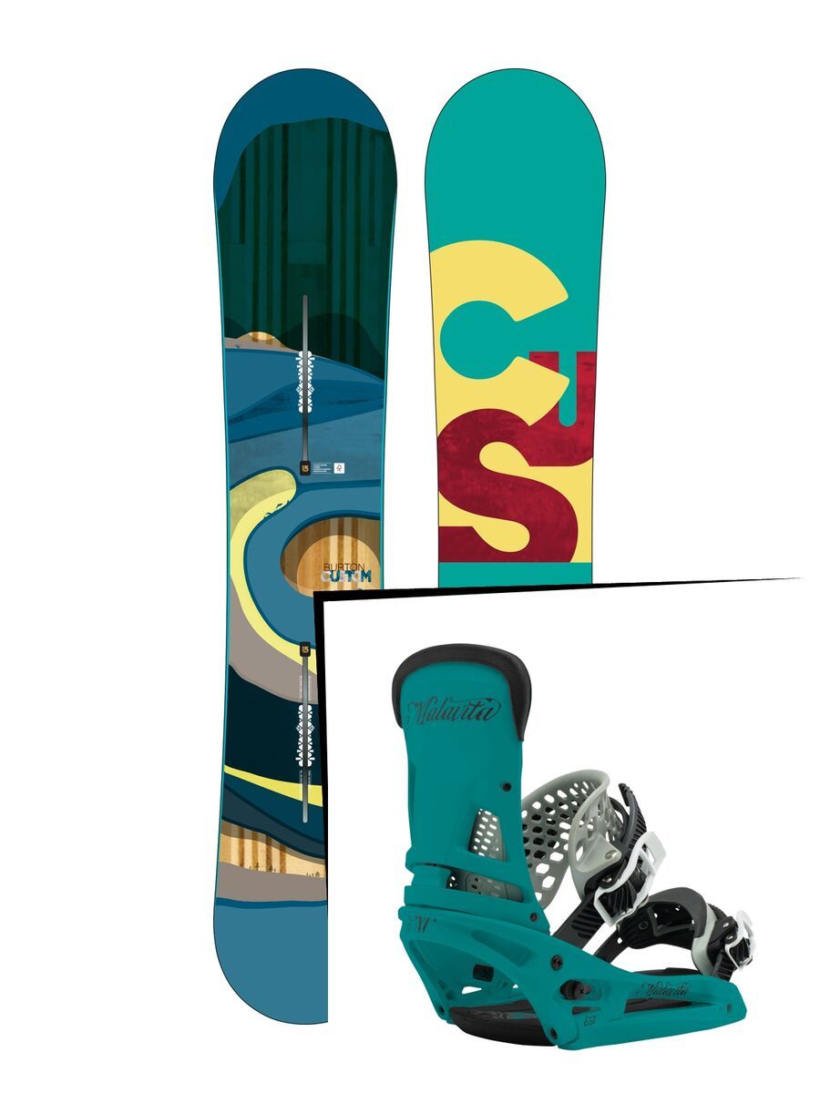 Burton Set: Custom Wide 2016 + Burton Malavita EST - Bild 1