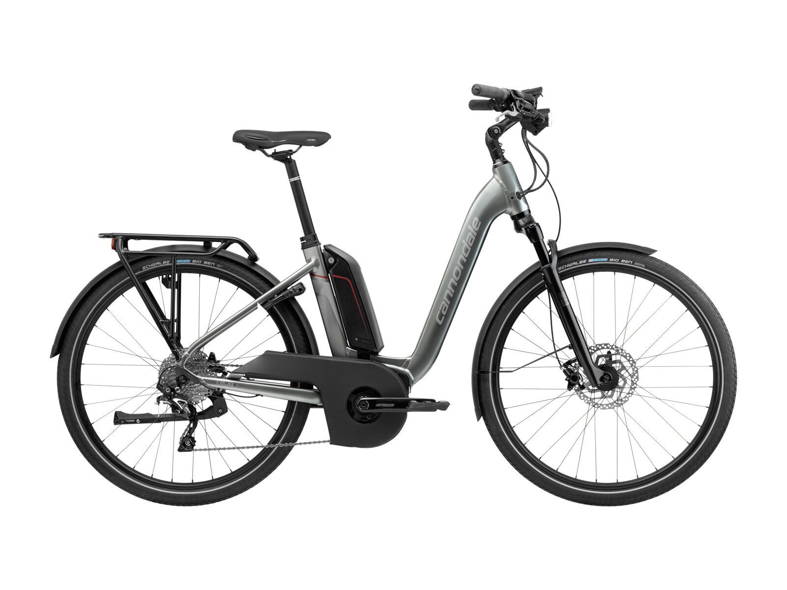 Cannondale Mavaro Neo City 3, charcoal gray w/ ash gray and box wine - gloss (GRY) - Bild 1