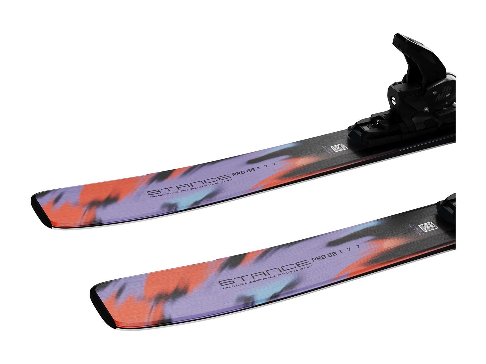 Salomon Stance Pro 86 + MI12 GW, violet tulip/nasturtium/black - Bild 6