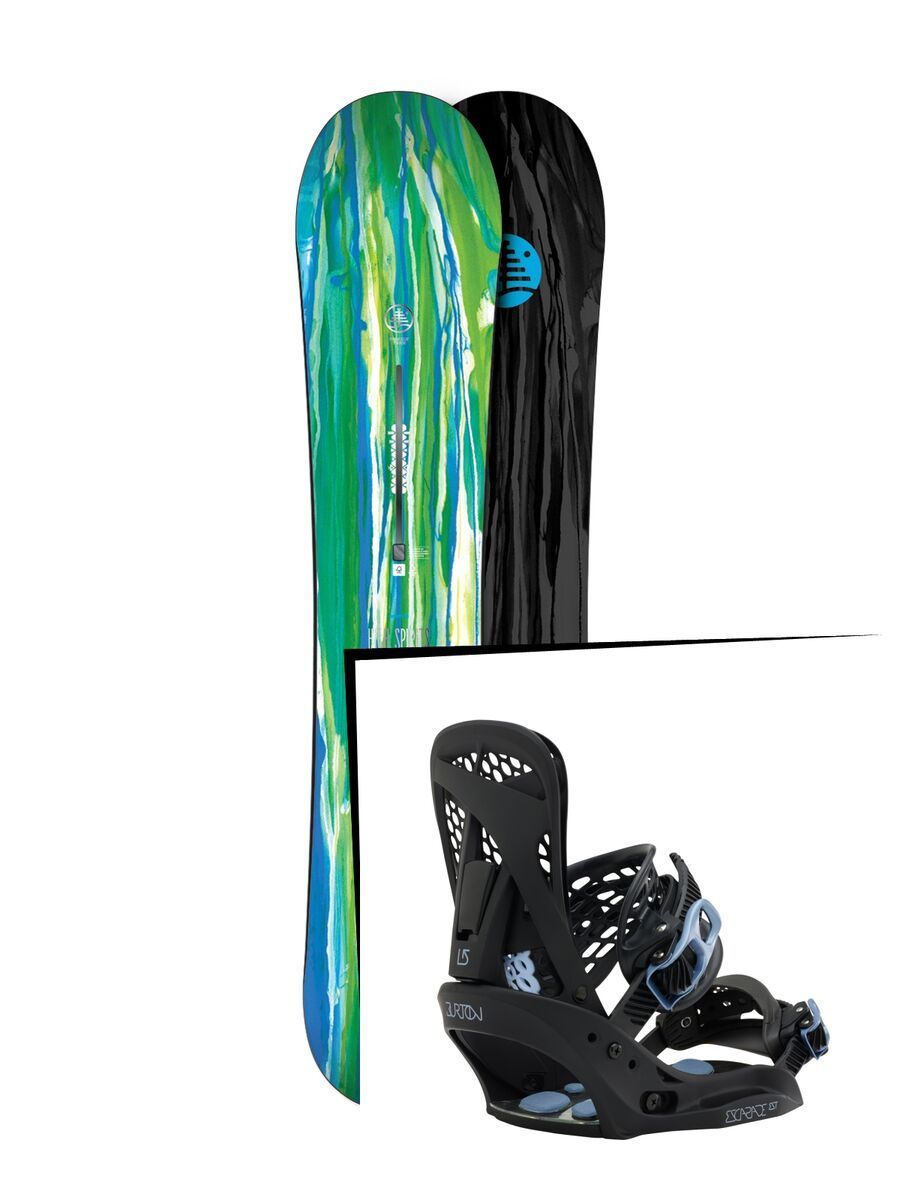 Burton Set: High Spirits 2016 + Burton Escapade EST - Bild 1