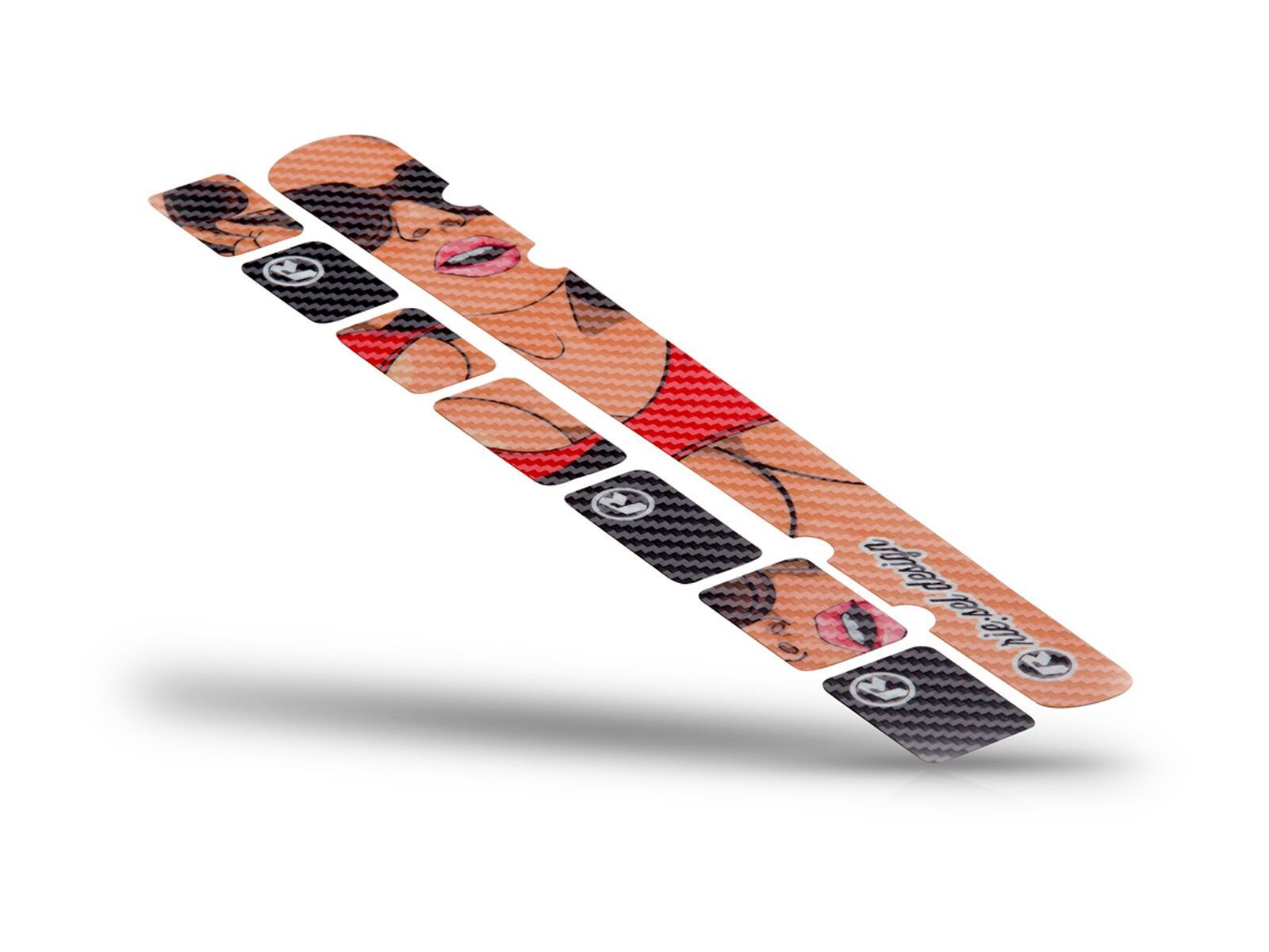 Riesel Design chainguard set, carbon girl - Bild 1