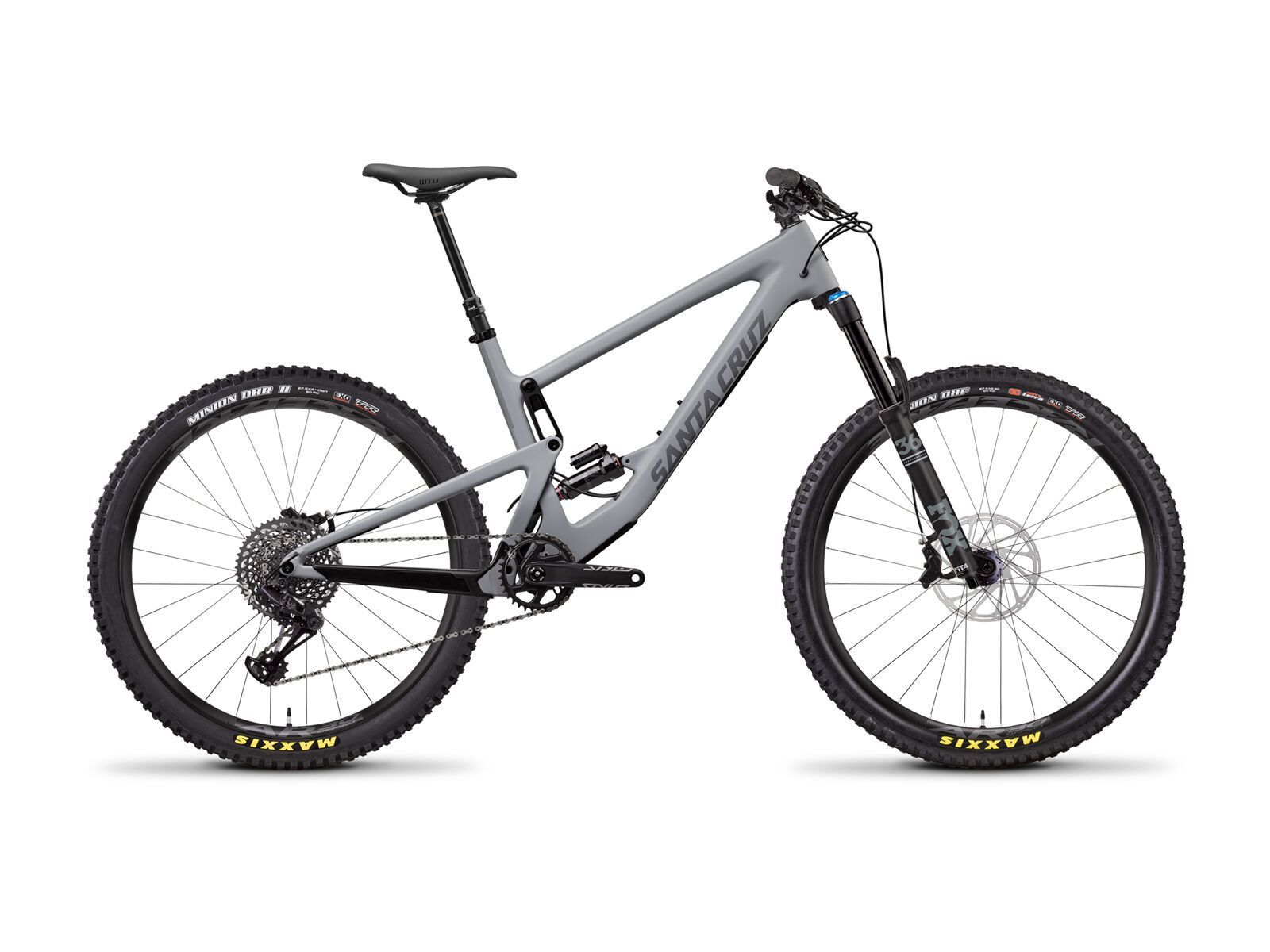 Santa Cruz Bronson C S, primer grey and silver - Bild 1