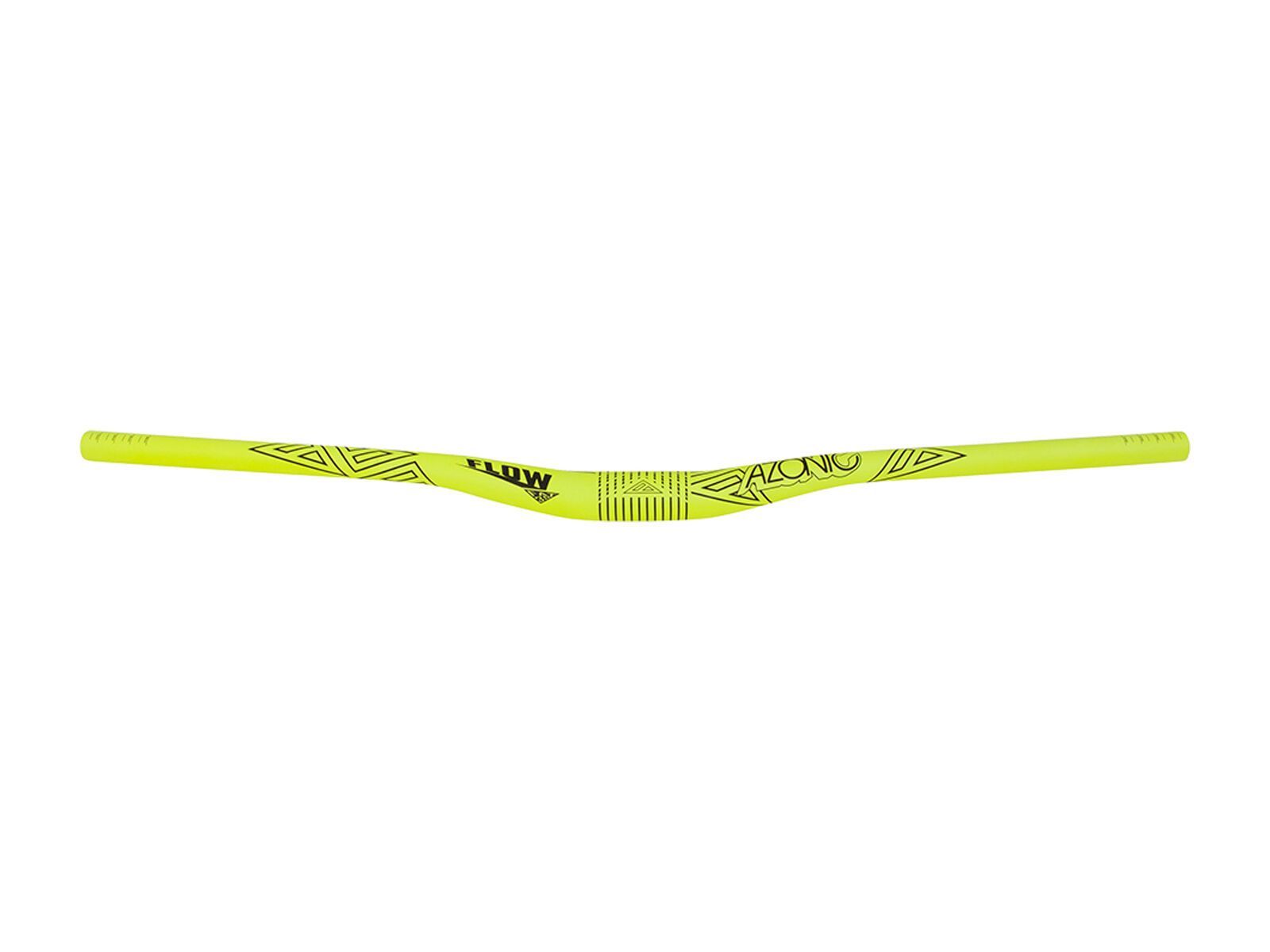Azonic Flow FAT35 Handlebar 18 mm Rise, yellow - Bild 1