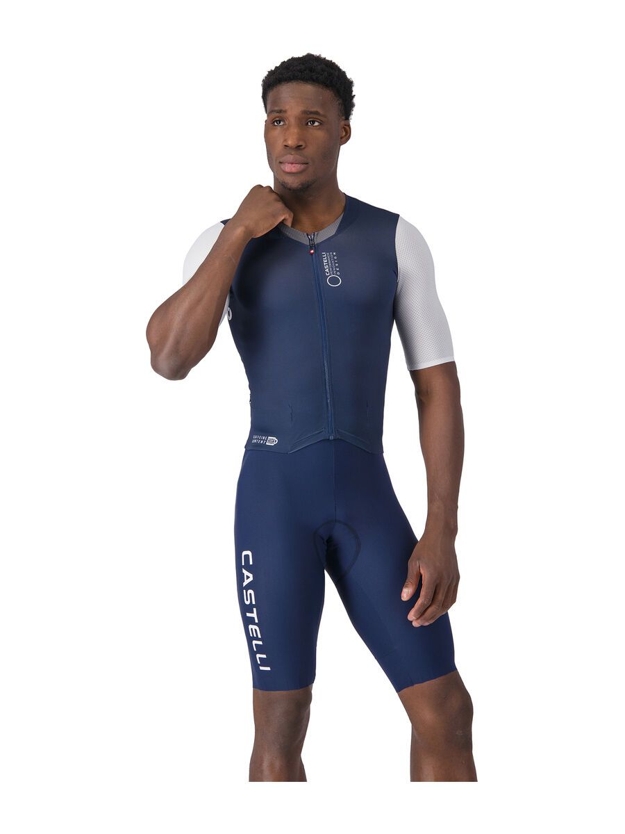 Castelli Saturday Morning Skinsuit, belgian blue/white - Bild 2