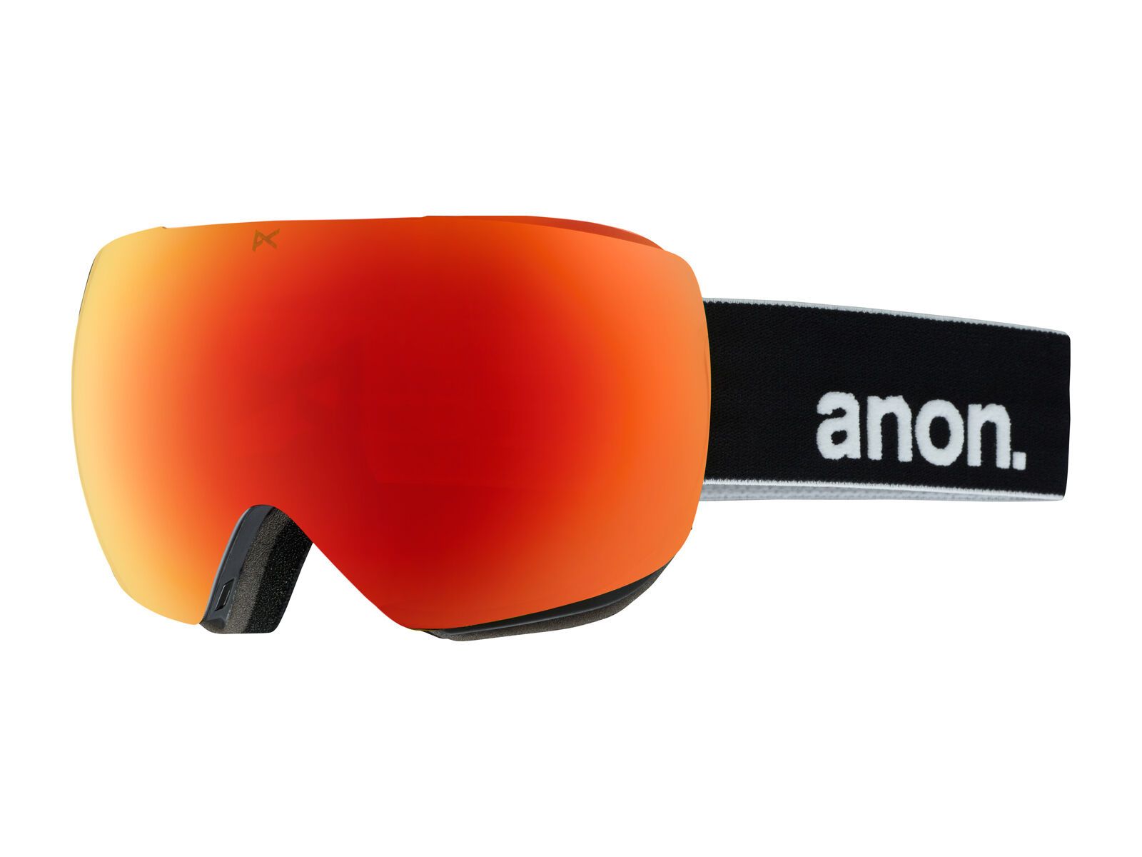 Anon MIG MFI, black/Lens: sonar red - Bild 5