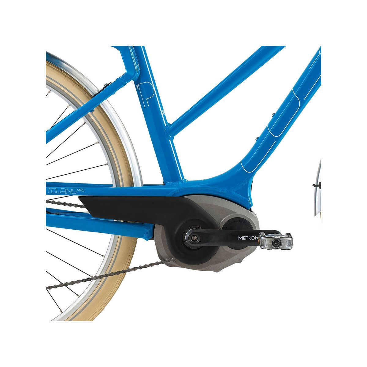 Cube Touring Hybrid Pro Lady, blue/white - Bild 3