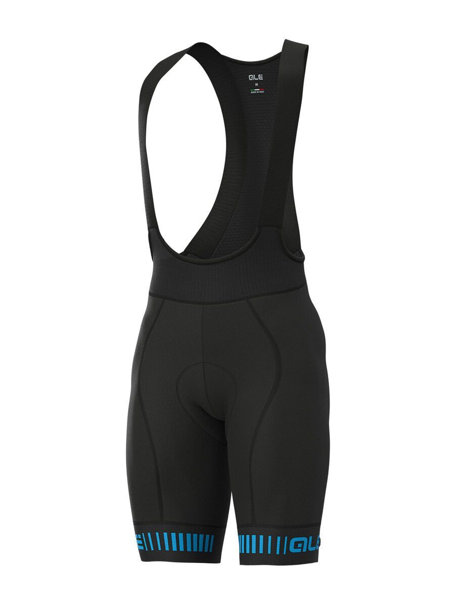 Ale Strada Bibshorts, black-cyan - Bild 1
