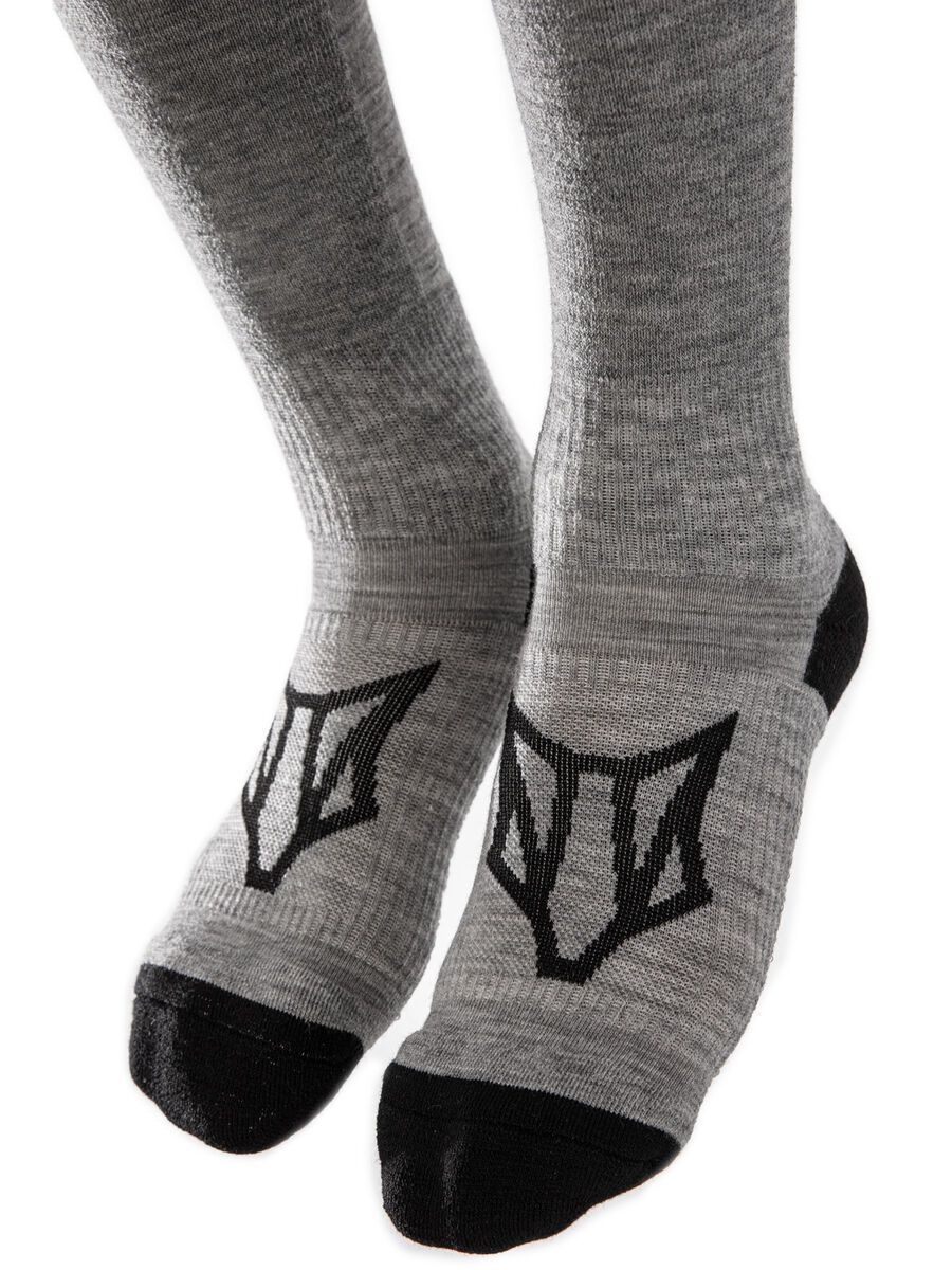 Woolf Merino Ulsaak Tech Sock, grey - Bild 3