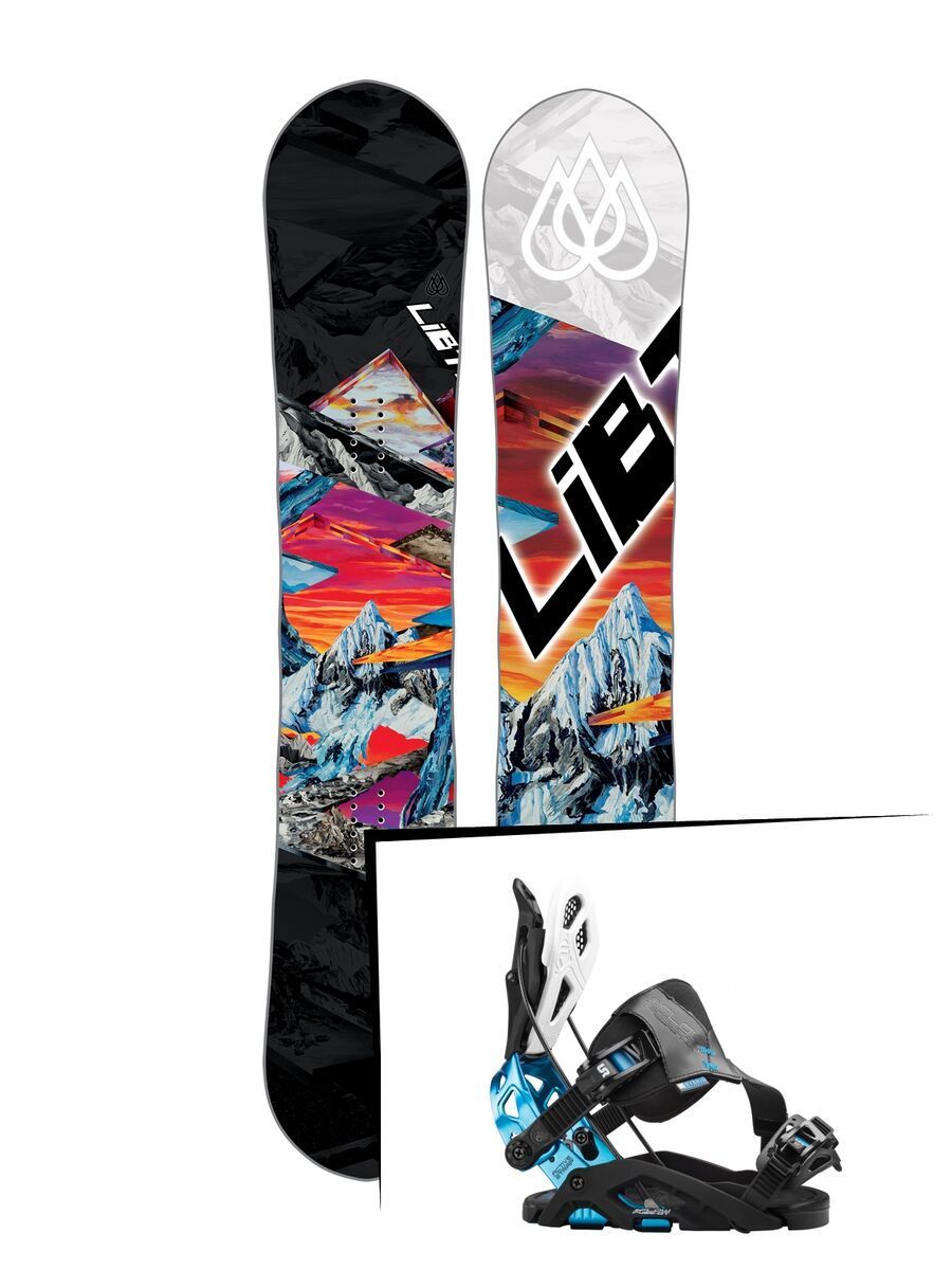 Set: Lib Tech T-Rice Pro 2017 + Flow Fuse-GT Hybrid (1513136S) - Bild 1