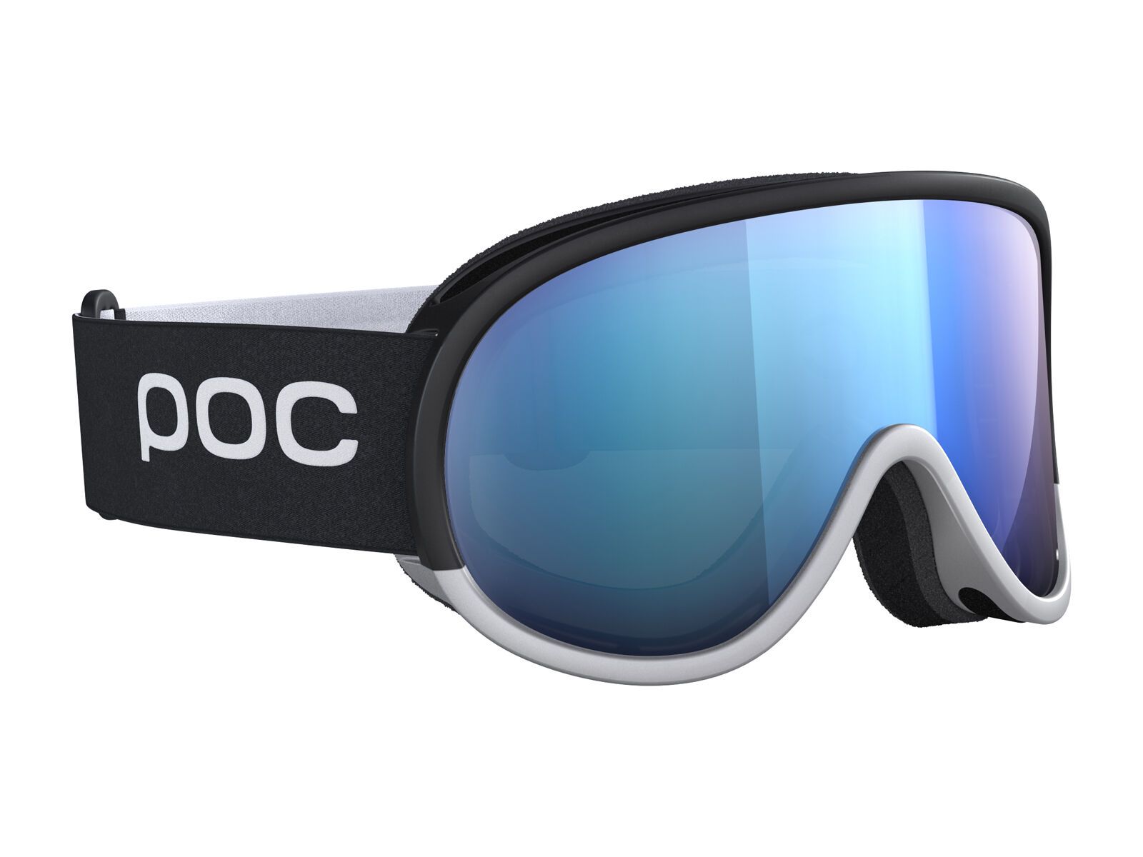 POC Retina Mid Race Clarity Hi. Int. Partly Sunny Blue, urani. black/argent. silver - Bild 3