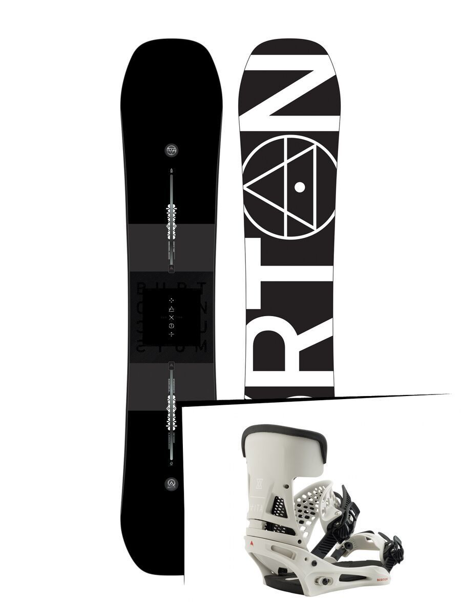 Set: Burton Custom X 2019 +  Malavita (2218354S) - Bild 1