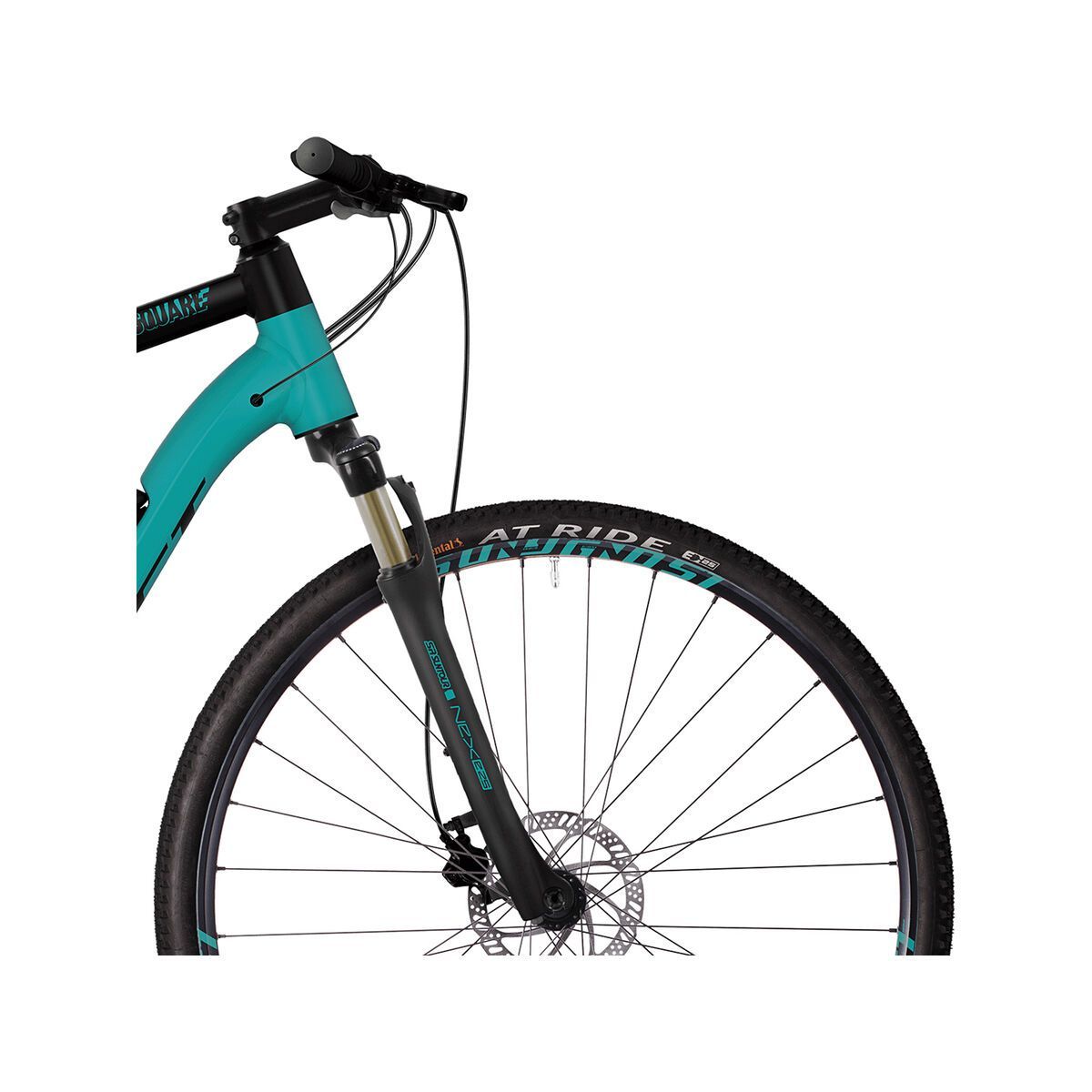 Ghost Hybride Square Cross B1.8 AL, electric blue/jet black - Bild 7