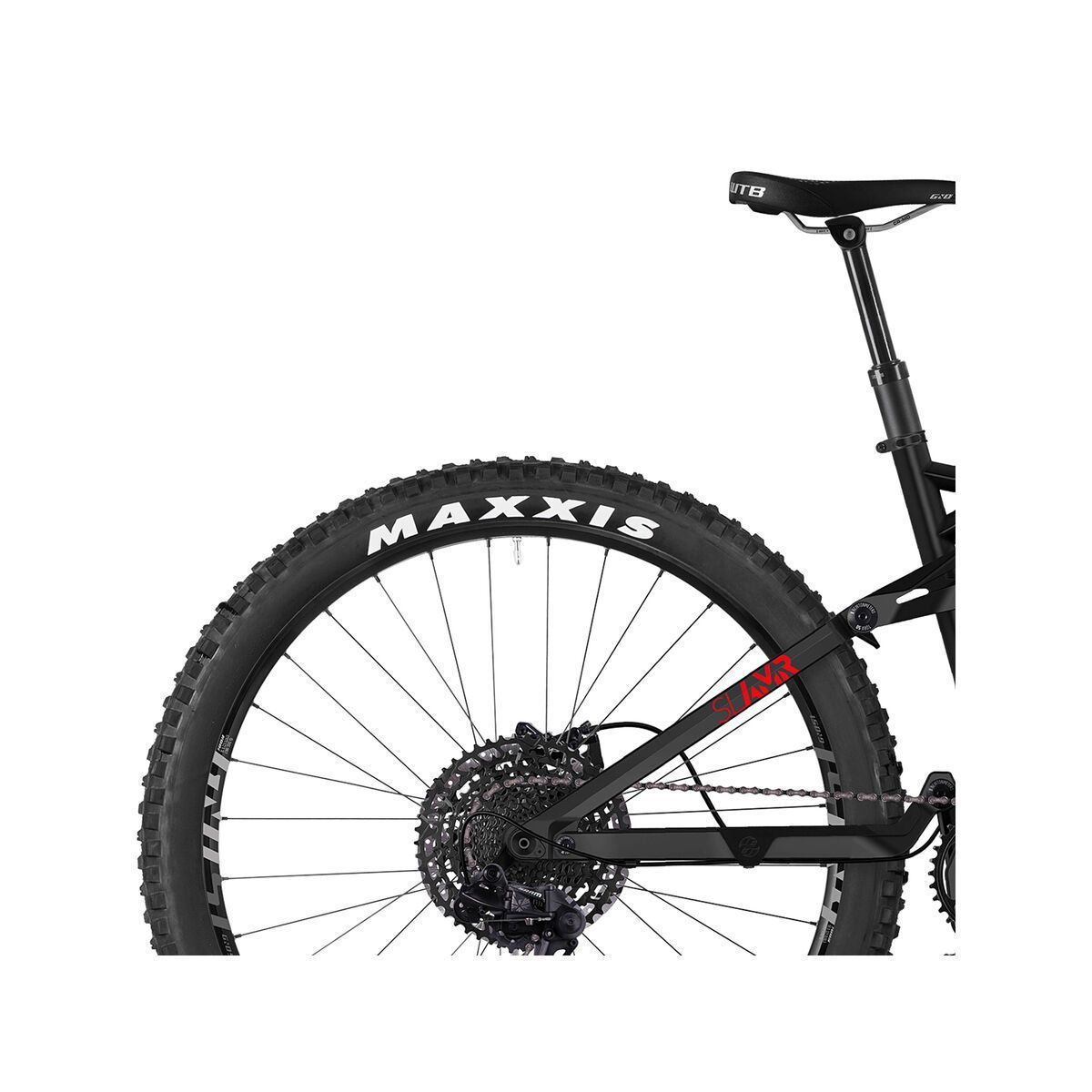 Ghost Hybride SL AMR S2.7+ AL, night black/riot red/iridium silver - Bild 6