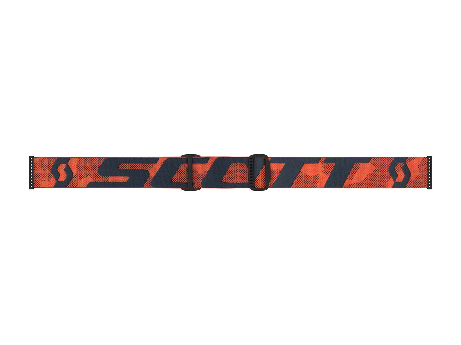 Scott LCG inkl. WS, blue orange/Lens: enhancer red chrome - Bild 2