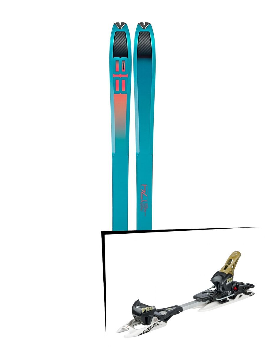Set: Dynafit Tour 88 Women 2018 + Fritschi Diamir Freeride Pro schwarz/oliv - Bild 1