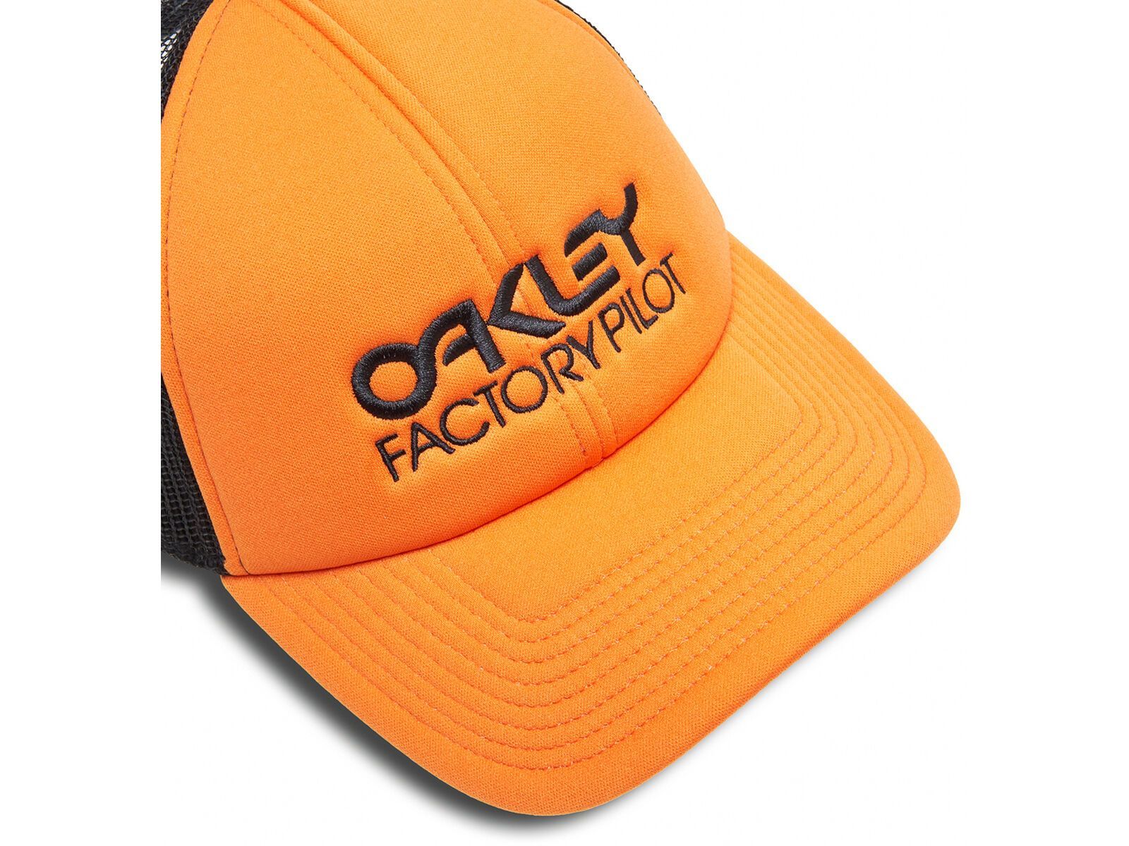Oakley Factory Pilot Trucker Hat, burnt orange - Bild 3