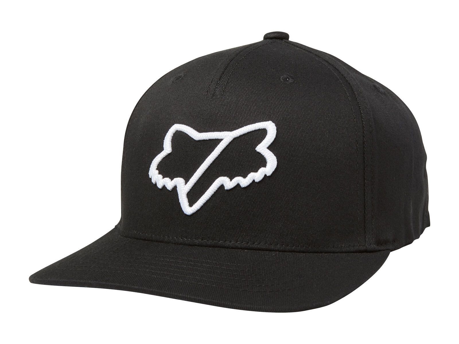 Fox Slash Snapback Hat, black - Bild 1