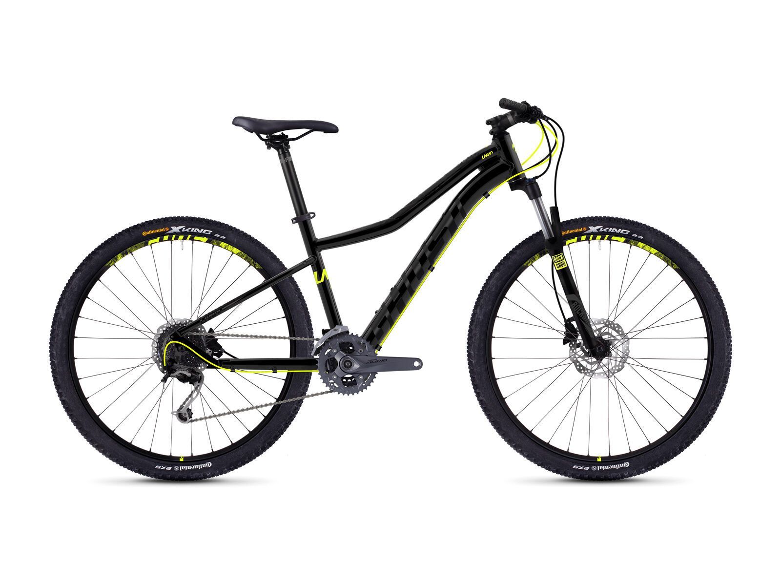 Ghost Lanao 5.7 AL, night black/neon yellow - Bild 1