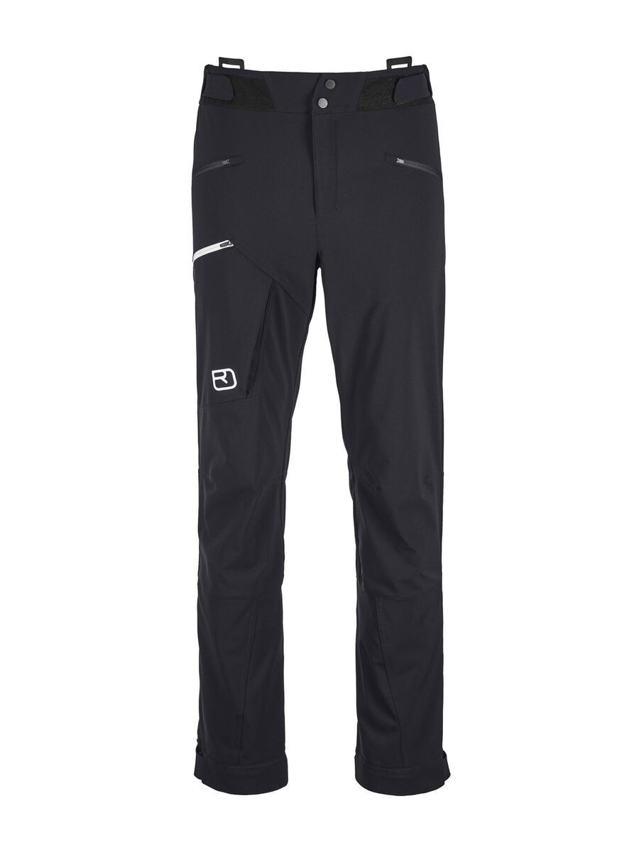 Ortovox Merino Naturetec Bacun Pants Short M, black raven - Bild 1