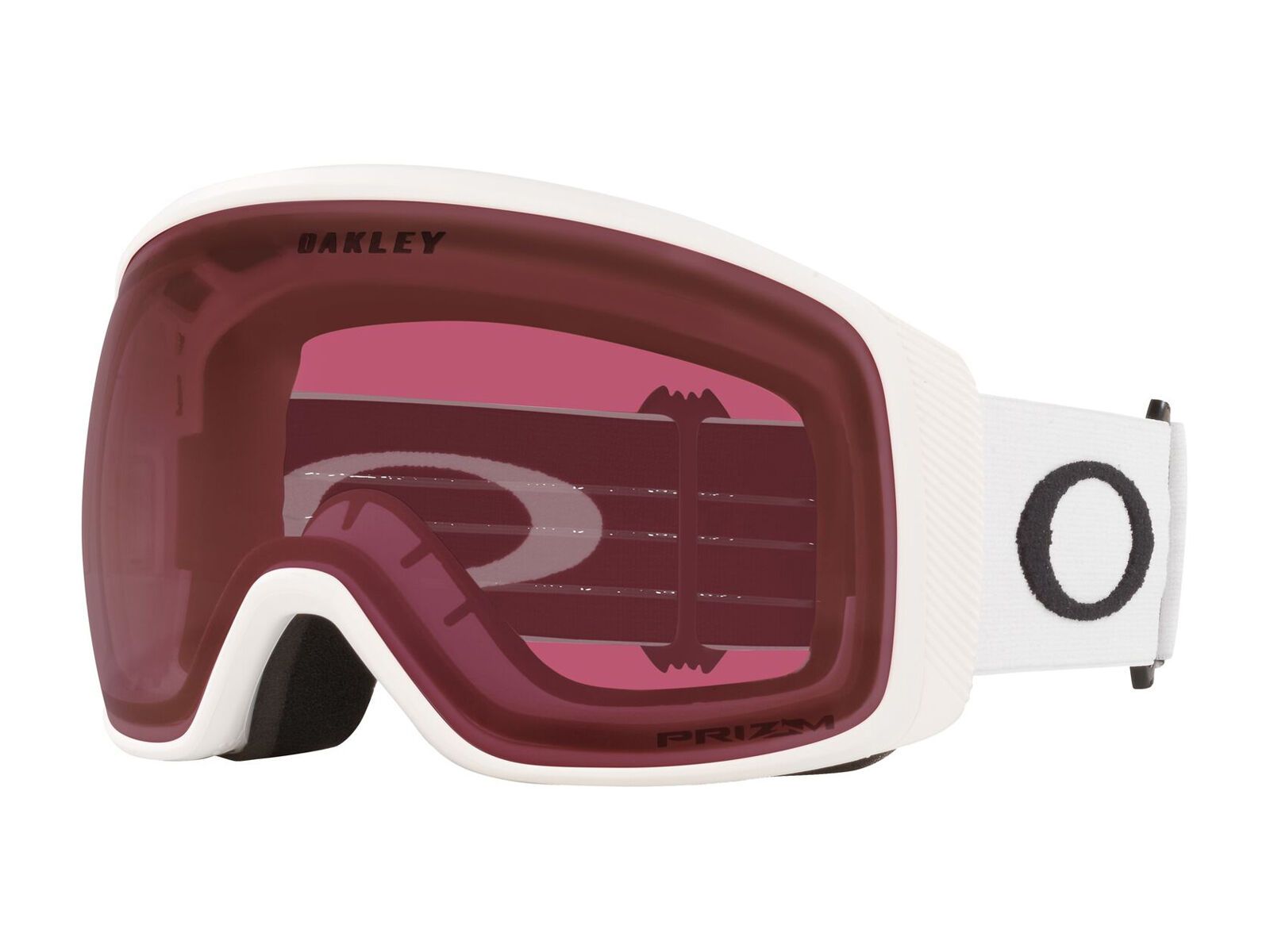 Oakley Flight Tracker XL - Prizm Dark Grey, matte white - Bild 1